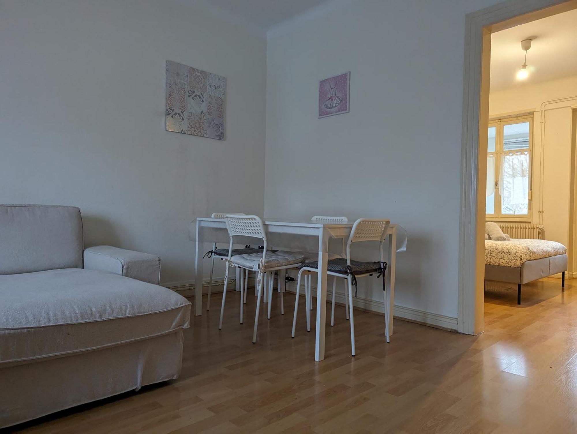 Le Balois - Appartement 2 Chambres, Salon, Cuisine Equipee, Parking Et Wifi Gratuit Мюлуз Экстерьер фото