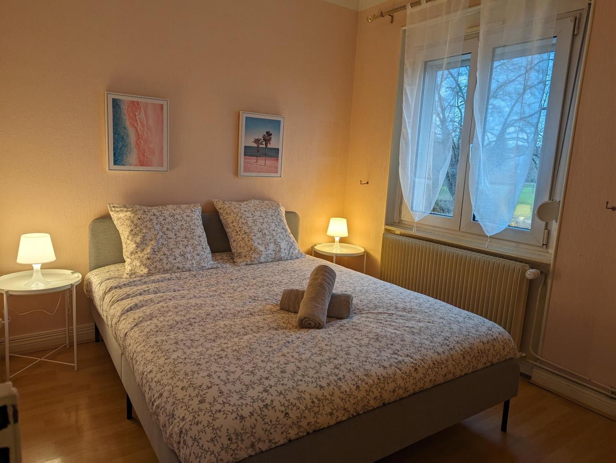 Le Balois - Appartement 2 Chambres, Salon, Cuisine Equipee, Parking Et Wifi Gratuit Мюлуз Экстерьер фото